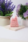 Handgemachte Bücher Kerze – Rosa Booklover Candle | Deko & Geschenkidee